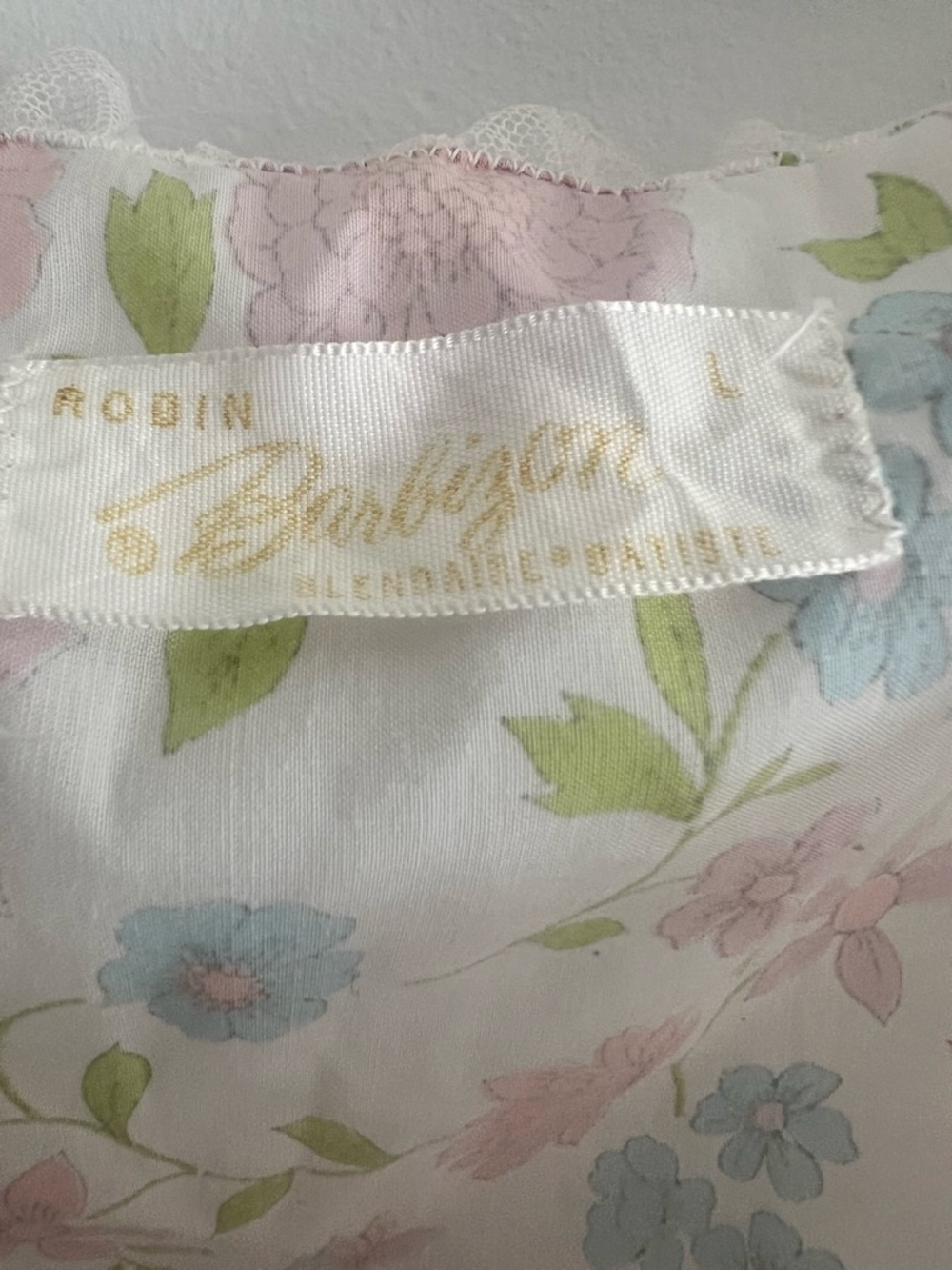 Vintage floral Robin Barbizon women’s night gown - Picture 2 of 5
